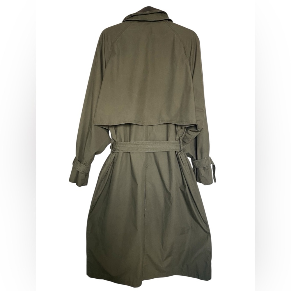 Vintage TOWNE from London Fog Long Trench Coat Size 44 Reg - Picture 3 of 15